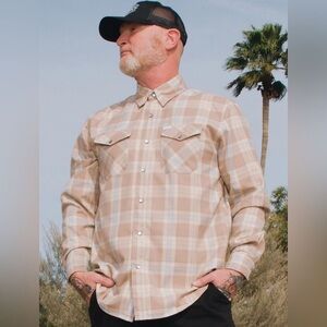 Dixxon x San Felipe Snap Button Flannel‎ Size Small